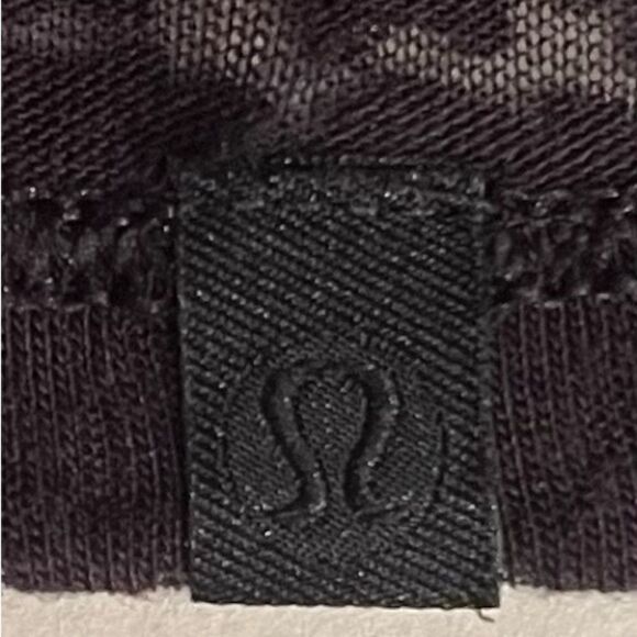 Lululemon Loop Around Lightweight Tee Tie Back Burnout Black S - Picture 13 of 13